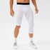 Men's Basketball Single Leg Tight Sports Compression Shorts